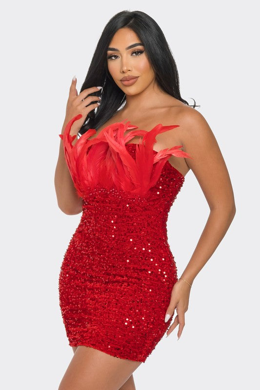 Fairy Red Sexy dress