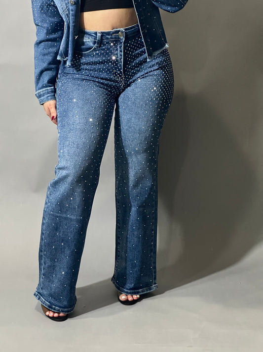 Embellished Denim Jean