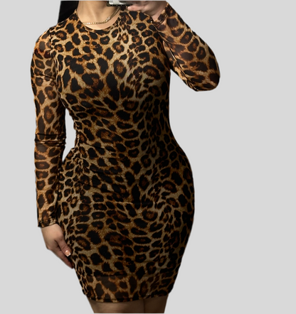 Animal Print Dress